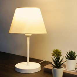 Opviq Lámpara de mesa AYD-3121 Crema